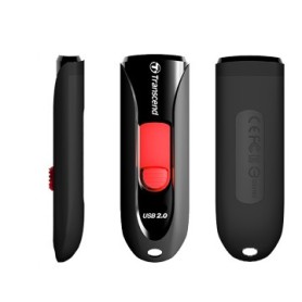 Transcend JetFlash 590 64GB unità flash USB USB tipo A 2.0 Nero (TS64GJF590K)