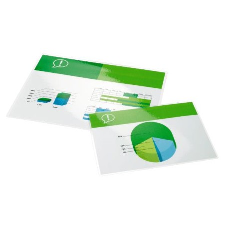 GBC Pouch per plastificazione documenti A4 2x100mic lucide (100) (3740306)
