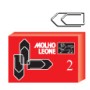 Molho Leone Leone 2 fermaglio Metallo (21112)