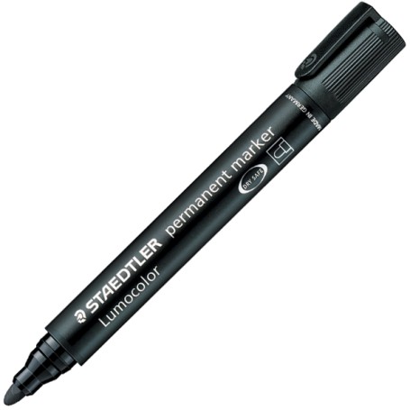 Staedtler Lumocolor permanent marcatore permanente Nero 1 pz (3529)