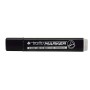 Tratto Marker marcatore permanente Punta smussata Nero 12 pz (840103)