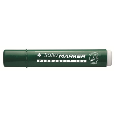 Tratto Marker marcatore permanente Punta smussata Verde 12 pz (840104)