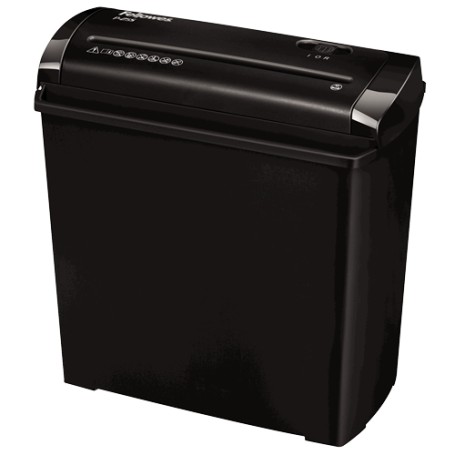 Fellowes P-25S distruggi documenti Taglio a striscia 22 cm Nero, Grigio (4701001)