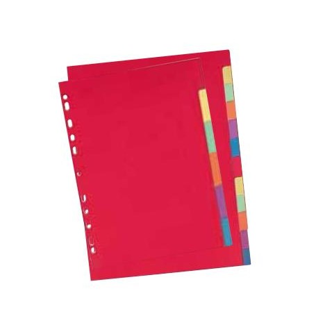 Elba 100204882 divisore Cartoncino Multicolore 12 pz (100204882)