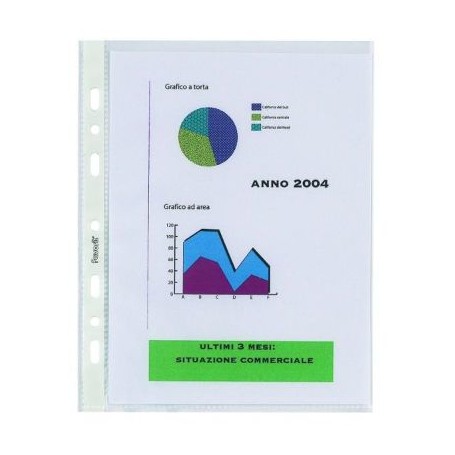 Favorit 100460022 foglio di protezione 180 x 240 mm Polipropilene (PP) 25 pz (100460022)