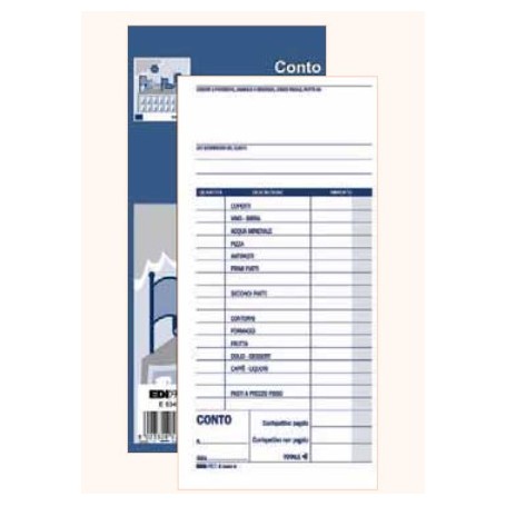 Edipro E5343N modulo e libro contabile 100 pagine (E5343N)