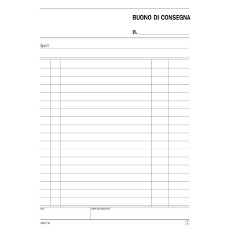Data Ufficio DU164570000 modulo e libro contabile 50 pagine (DU164570000)