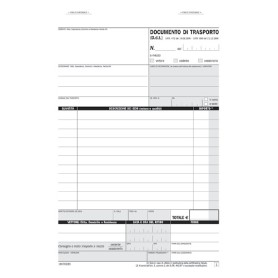 Data Ufficio DU1687CD330 modulo e libro contabile A4 33 pagine (DU1687CD330)