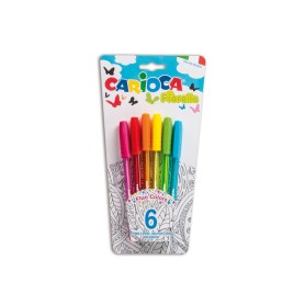 Carioca Fiorella Multi Penna a sfera 6 pz (42774)