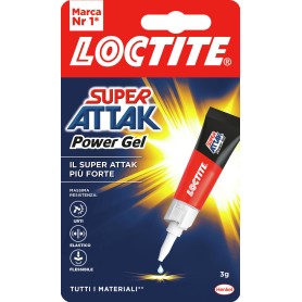 Loctite Super Attak Power Gel 3g Adesivo per contatto (1112597A)