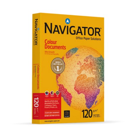 Navigator COLOUR DOCUMENTS carta inkjet A3 (297x420 mm) Opaco 500 fogli Bianco (NCD1200102)