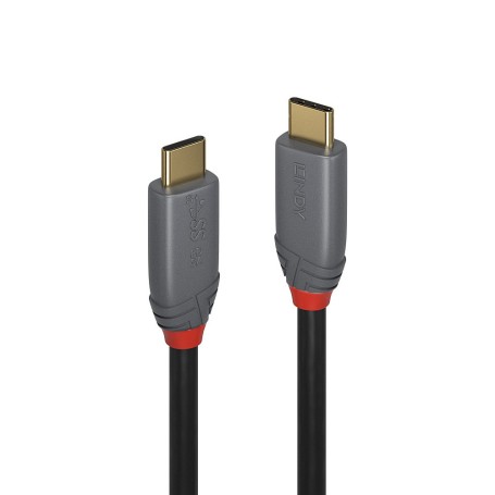 Lindy 36902 cavo USB 1,5 m USB C Nero, Grigio (36902)