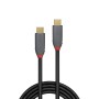 Lindy 36902 cavo USB 1,5 m USB C Nero, Grigio (36902)