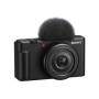 Sony Vlog camera ZV-1F di | Fotocamera digitale (schermo orientabile, video in 4K, slow motion, funzionalità per v (ZV1FBDI.EU)