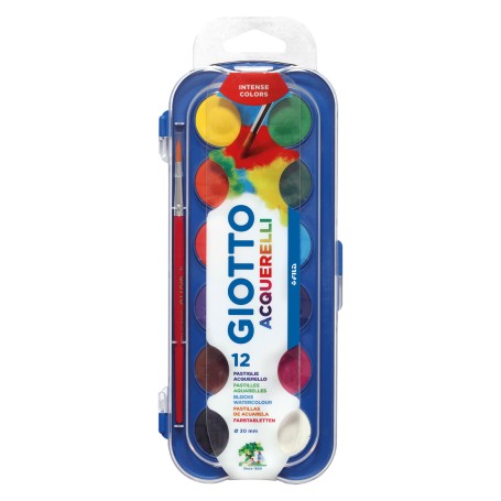 Giotto 351200 pittura ad acqua Multi Palette 12 pz (351200)