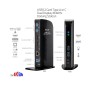 CLUB3D USB3.2 Gen1 Type A or C Dual Display 4K60Hz Docking Station DisplayLink® Certified (CSV-1460)