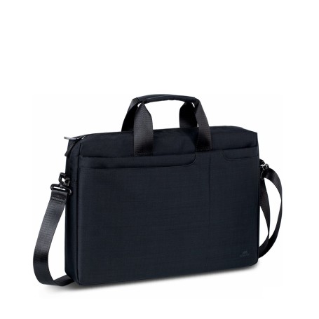 Rivacase Biscayne borsa per notebook 39,6 cm (15.6") Borsa da corriere Nero (8335BK)