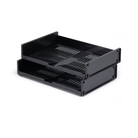 Durable 1700801058 vassoio da scrivania Polistirolo Nero (1700801058)