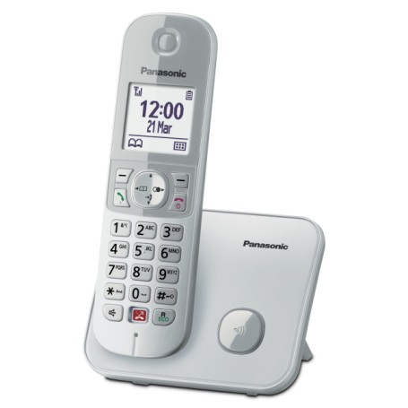 Panasonic KX-TG6851JTS telefono Telefono DECT Identificatore di chiamata Argento (KX-TG6851JTS)