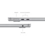 Apple MacBook Air 13'' M3 chip con core 8 CPU e core 10 GPU, 8GB, 512GB SSD Argento (MRXR3T/A)