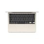 Apple MacBook Air 13'' M3 chip con core 8 CPU e core 10 GPU, 8GB, 512GB SSD Galassia (MRXU3T/A)