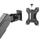 VALUE 17.99.1182 supporto da tavolo per Tv a schermo piatto 2,06 m (81") Parete Nero