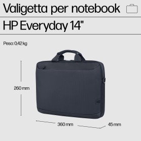 HP EVERYDAY 14 LAPTOP BRIEFCASE (A08JSAA)