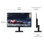 S24D300   MONITOR FLAT, FHD, 100HZ (LS24D300GAUXEN)