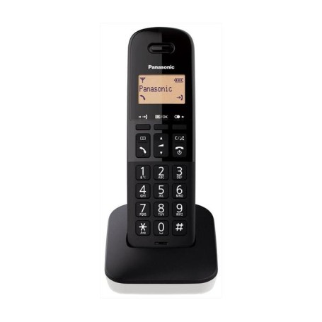 Panasonic KX-TGB610JTW telefono Telefono analogico/DECT Identificatore di chiamata Nero, Bianco (KX-TGB610JTW)