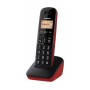 Panasonic KX-TGB610JTR telefono Telefono analogico/DECT Identificatore di chiamata Nero, Rosso (KX-TGB610JTR)
