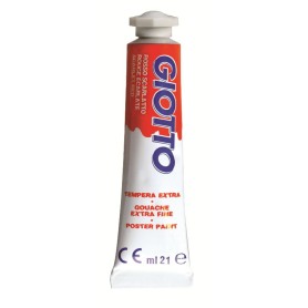 FILA Tubo Tempera Giotto 21Ml Rosso Scarlatto (355008)