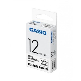 Casio XR-12WES nastro per etichettatrice (XR-12WE1-W-DJ)