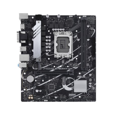 ASUS PRIME B760M-K D4 Intel B760 LGA 1700 micro ATX (90MB1DS0-M0EAY0) (90MB1DS0-M1EAY0)
