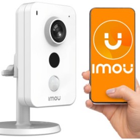 Imou Cube 4MP Capocorda Telecamera di sicurezza IP Interno 2560 x 1440 Pixel Soffitto/Parete/scrivania (IPC-K42P-IMOU)