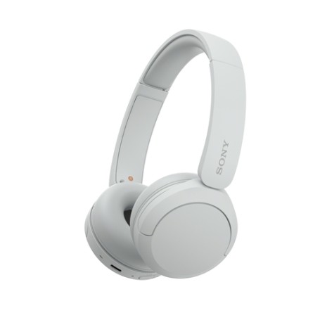 Sony Cuffie Bluetooth wireless WH-CH520 - Durata della batteria fino a 50 ore con ricarica rapida, stile on-ear - (WHCH520W.CE7)