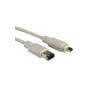 CAVO FIRE WIRE IEEE 1394A 6/4PIN AB 1.8m (11.99.9418)