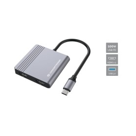 Conceptronic DONN13G replicatore di porte e docking station per laptop Cablato USB 3.2 Gen 1 (3.1 Gen 1) Type-C Grigio (DONN13G) Conceptronic DONN13G replicatore di porte e docking station per laptop Cablato USB 3.2 Gen 1 (3.1 Gen 1) Type-C Grigio (DONN13G)