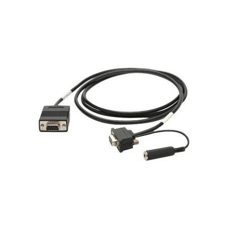 Zebra 25-13227-03R cavo seriale Nero 1,83 m DB9