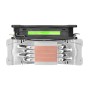 Thermaltake Riing Silent 12 RGB Sync Edition Processore Refrigeratore 12 cm Nero, Metallico (CL-P052-AL12SW-A)