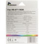 Inter-Tech RS-071 RGB Case per computer Ventilatore 12 cm Nero, Bianco (88885538)