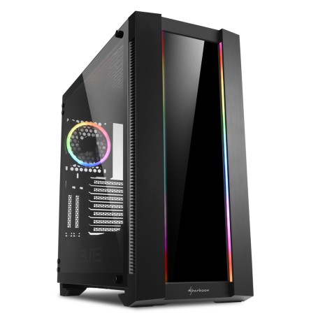 Sharkoon ELITE SHARK CA200G Midi Tower Nero (4044951027163)