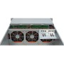 Inter-Tech 4U-4424 Supporto Nero, Argento (88887122)