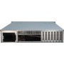 Inter-Tech IPC 2U-2412 Supporto Nero, Argento (88887118)