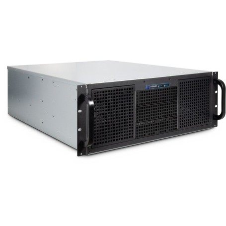 Inter-Tech 4U 40255 Supporto Nero, Grigio (88887304)