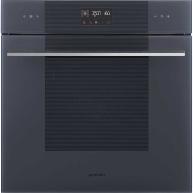 SMEG SOP6102TG Forno, design Linea, Grigio Nettuno, touch control, nicchia 60 x 60 cm