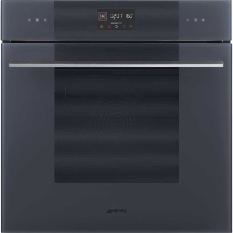 SMEG SOP6102TG Forno, design Linea, Grigio Nettuno, touch control, nicchia 60 x 60 cm