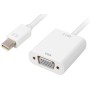 Sharkoon 0.15m, Mini DisplayPort/VGA 0,15 m VGA (D-Sub) Bianco (4044951017379)