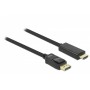 DeLOCK Cable Displayport / HDMI - 3m Nero (82435)