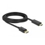 DeLOCK Cable Displayport / HDMI - 3m Nero (82435)