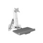 ICY BOX IB-MS600-W 61 cm (24") Grigio, Argento, Bianco (60036)